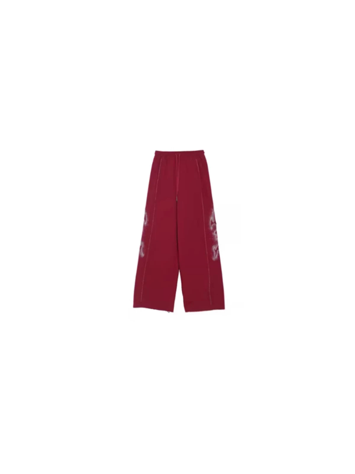 SAMUSAN Fine Flash Hot Diamond Loose Wide-leg Pants