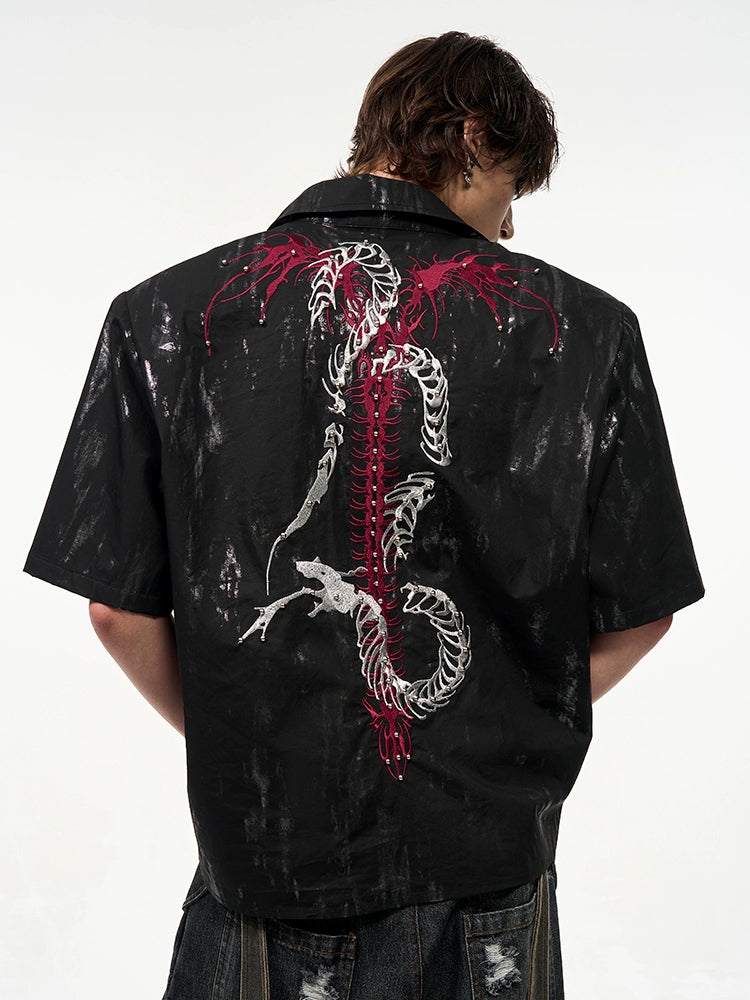 SEE Spine Serpentine Shoulder Shirt