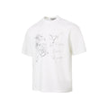 MADEEXTREME Hand-painted Printed Casual Tee