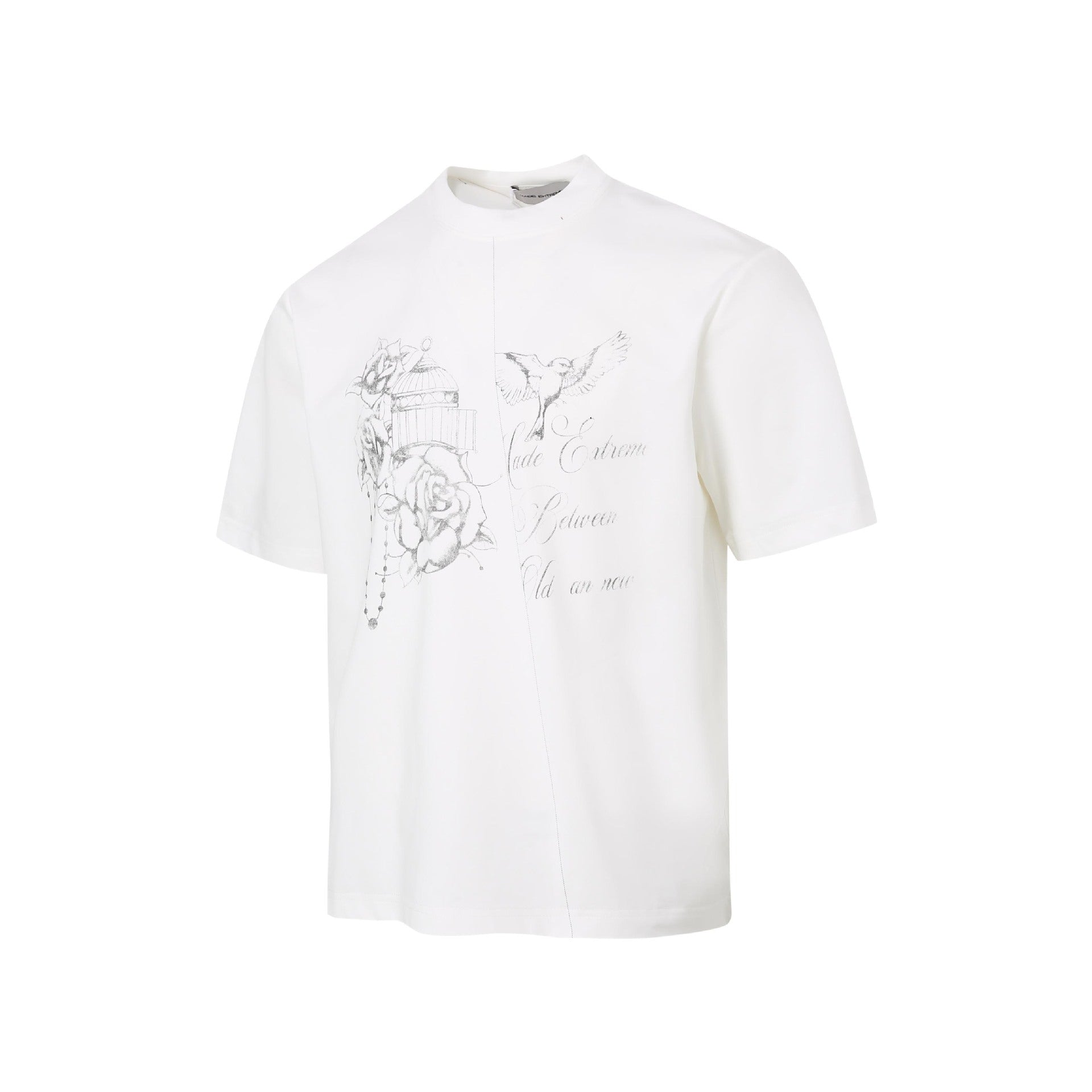 MADEEXTREME Hand-painted Printed Casual Tee