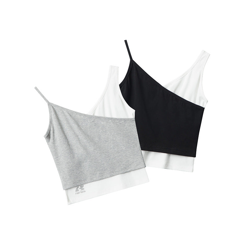Nariele Spice Girls Short Contrast Sling Vest
