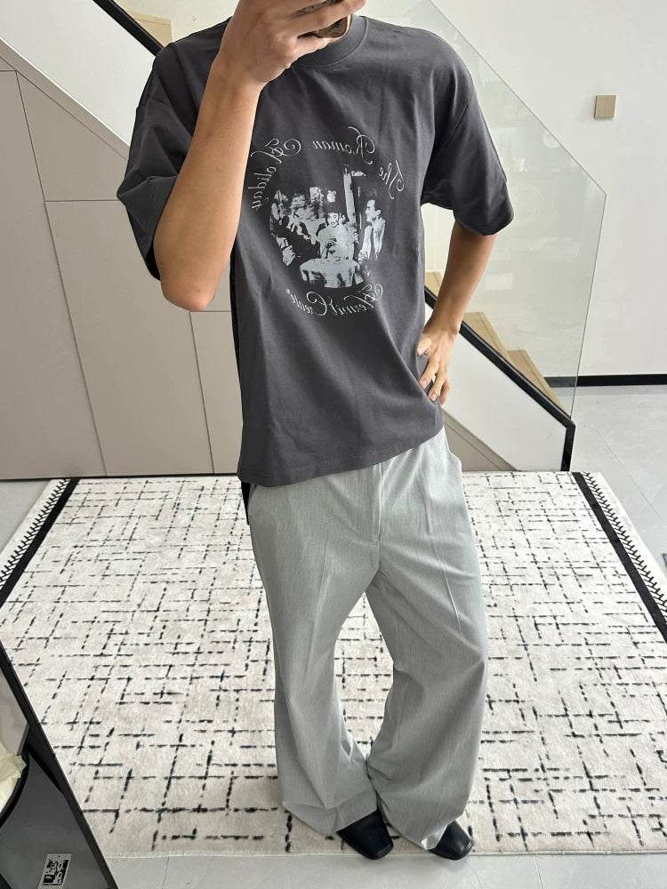 HermitCreate Holiday Print Cool Comfortable Tee
