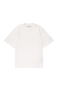 (Clearance) NO LOGO Small Neckline Short and Wide Casual Tee