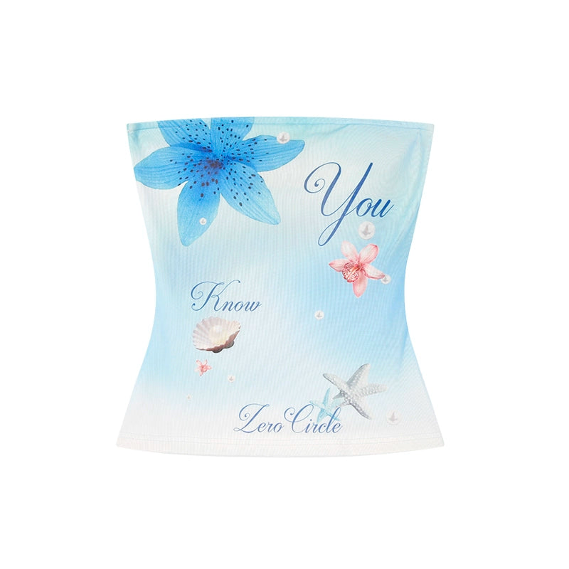 Zero Print Slim Fit Thin Tube Top