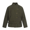 11KN buckle strap retro coat