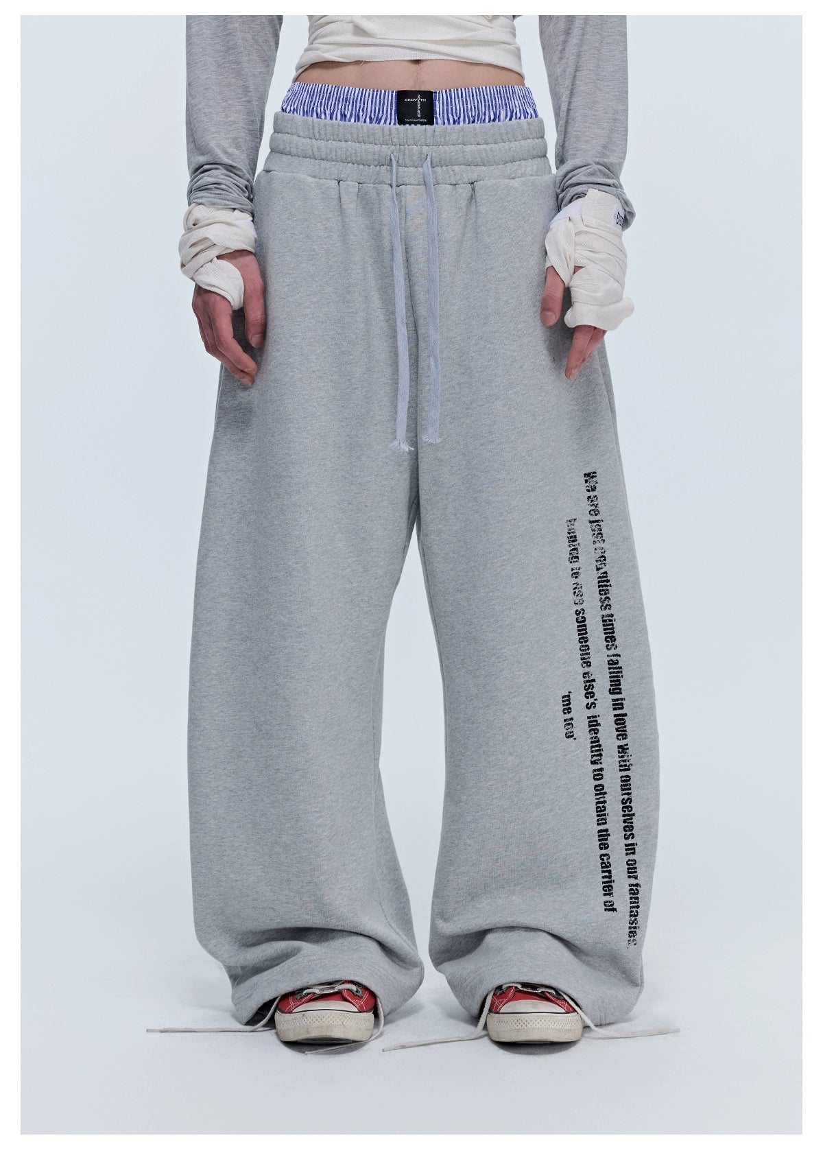 SGW "comfort zone" scimitar silhouette sweatpants
