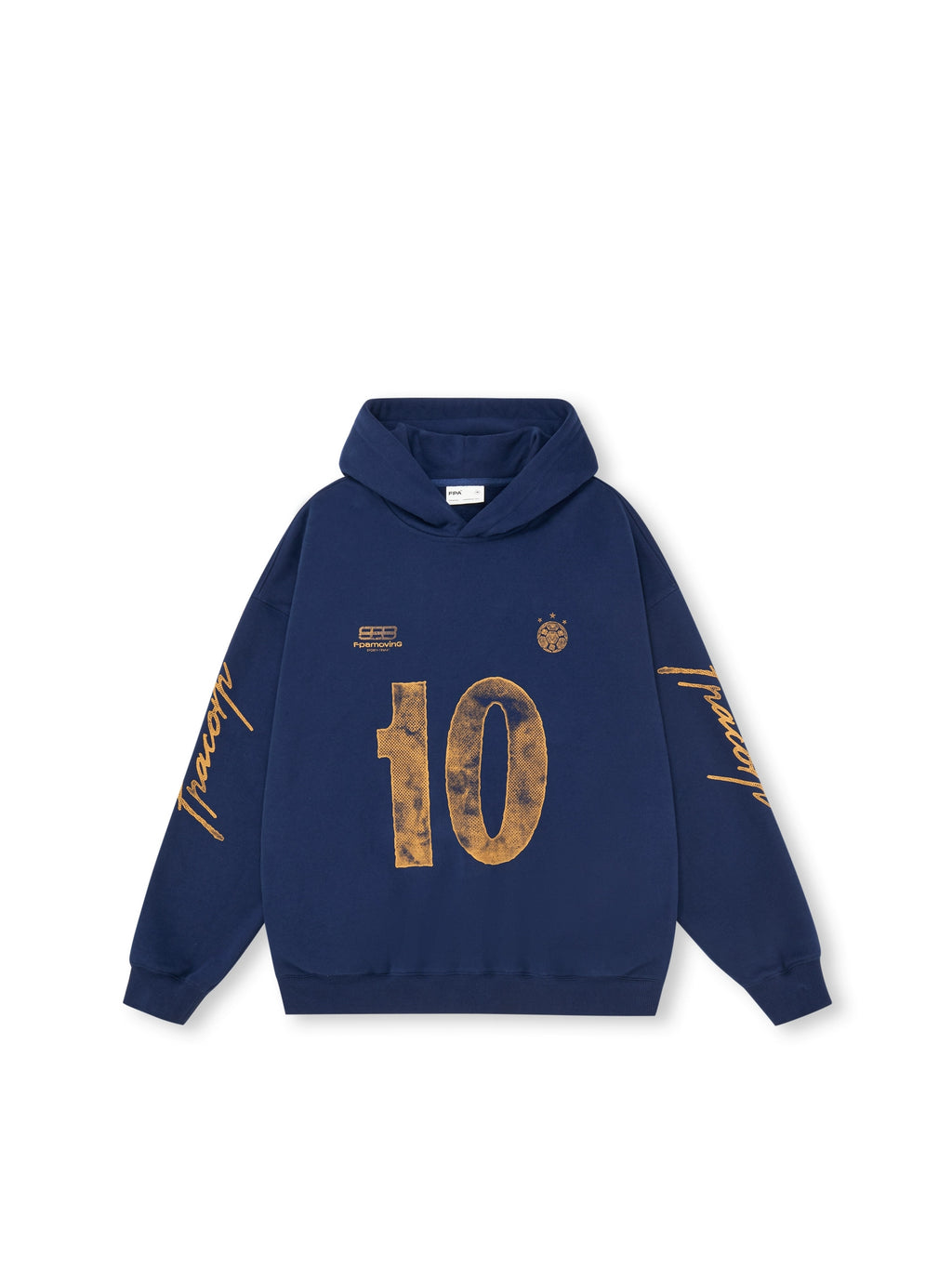 FPA Hooded Digital Retro Mottled Sweater