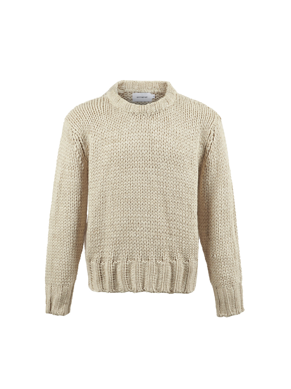 Anniehall Vintage Short Wide Crop Sweater