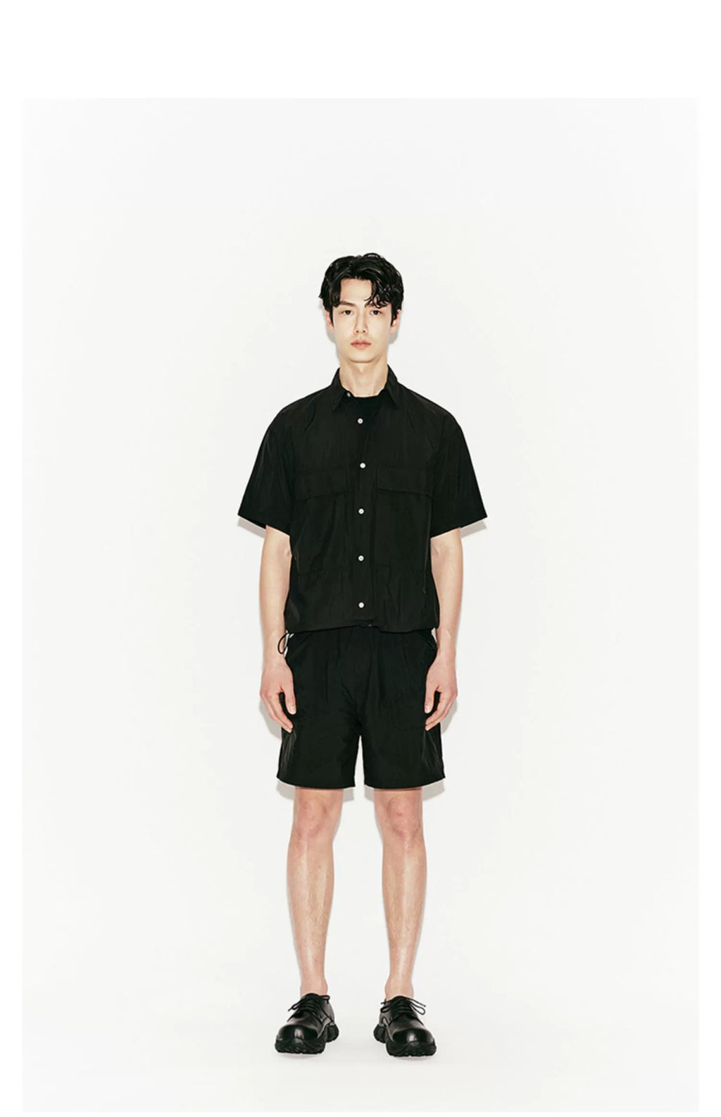 PARTIMENTO Quick-drying Loose Casual Tee