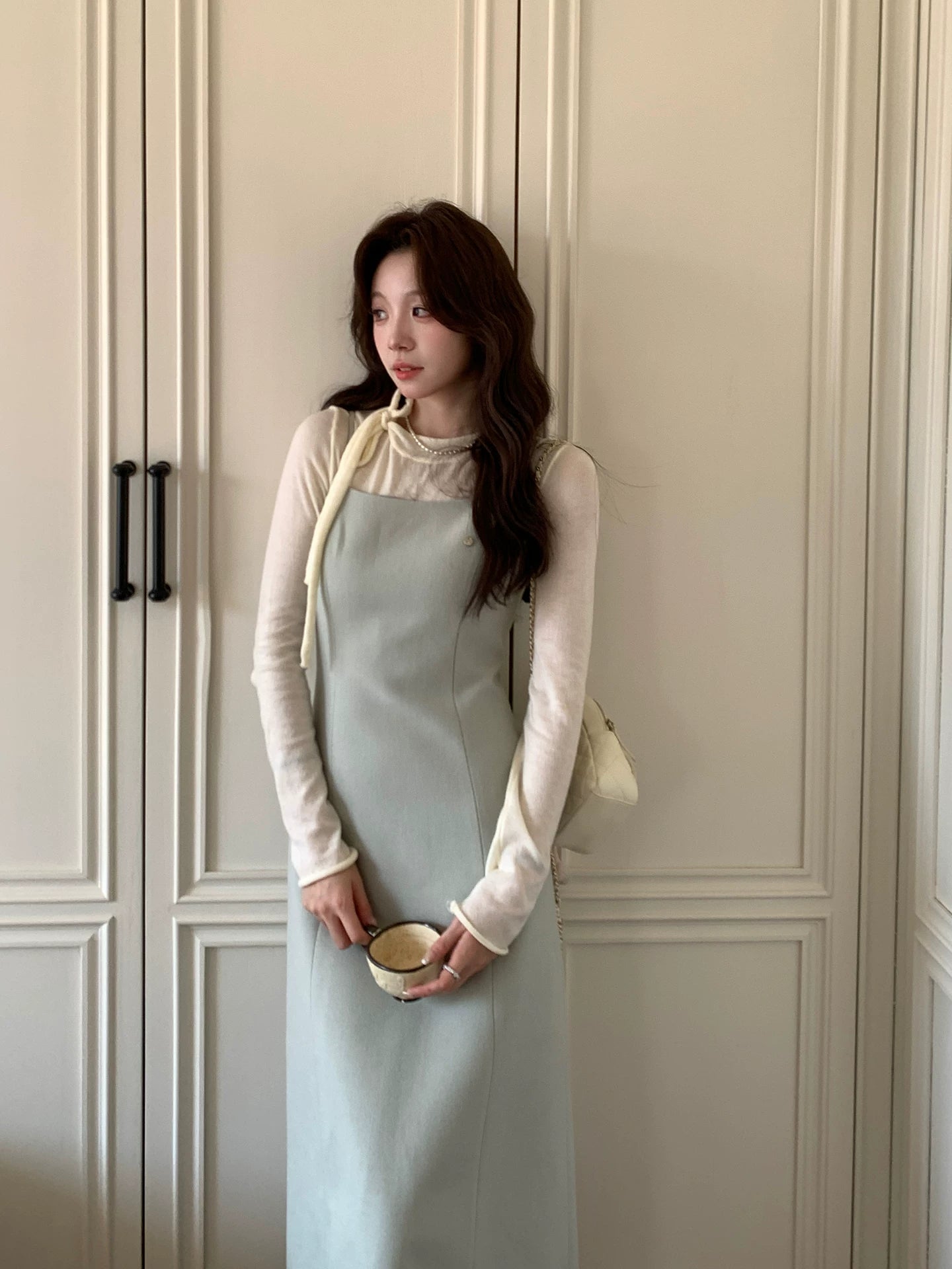 Even Gently Stacked Suspender Dresses