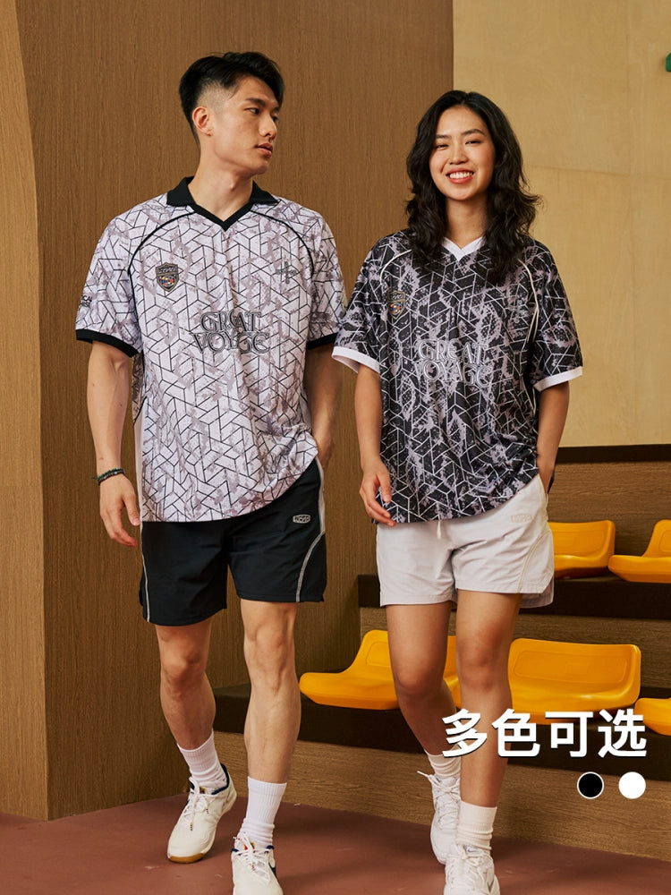 LUSHISI Sports Training Casual Polo Shirt