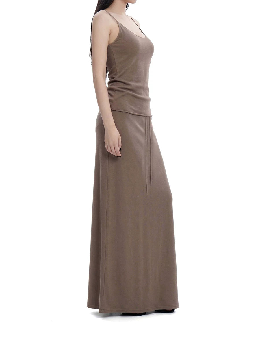 WITHMIN Retro Versatile Straight Dress