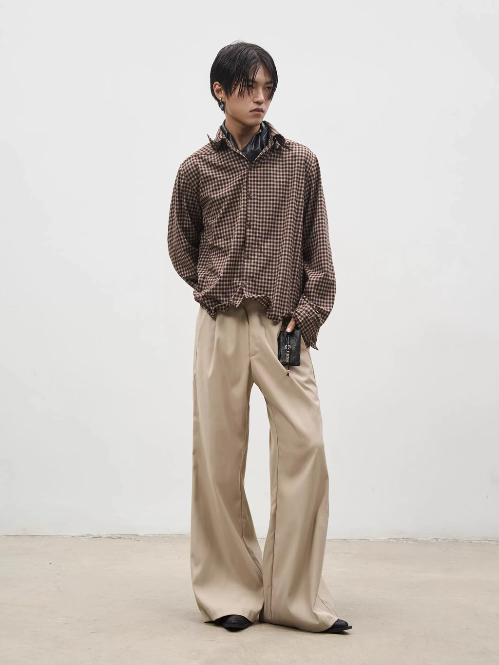 Southfish Wide-leg A-line Trousers