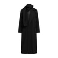 FUNKYFUN Long Blazer with Scarf Design