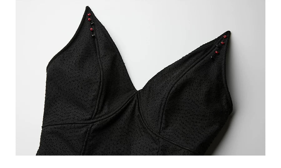 INDULGE Hem Waist Tube Top Dress