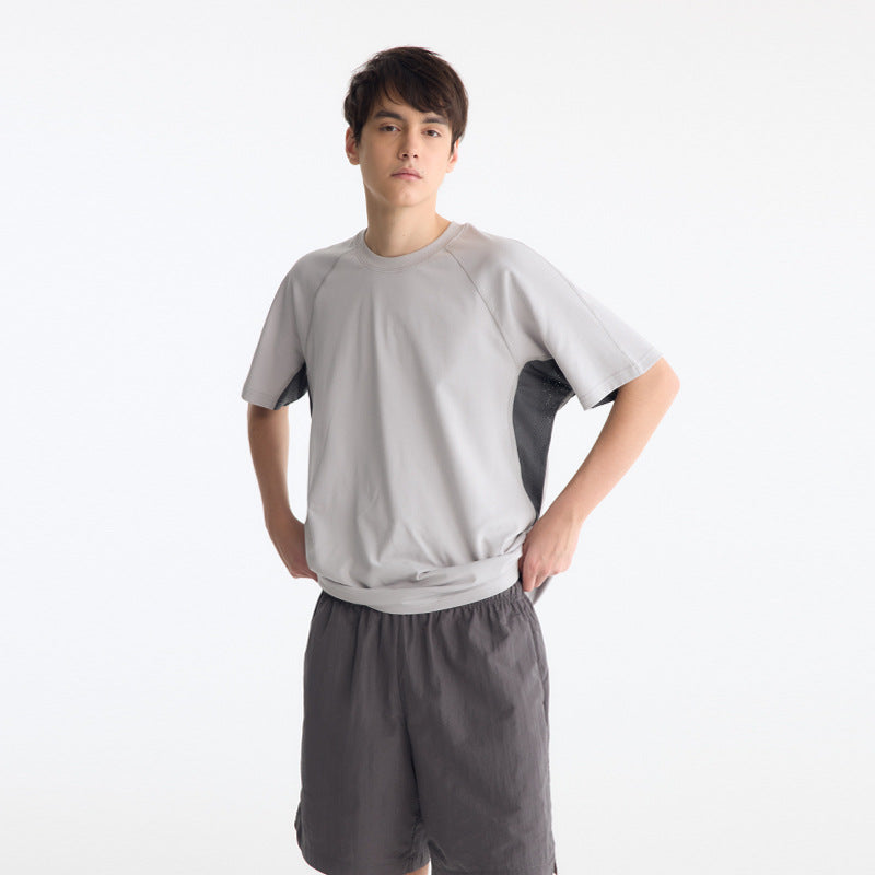 UNF Quick Drying Breathable Contrasting Splicing Tee