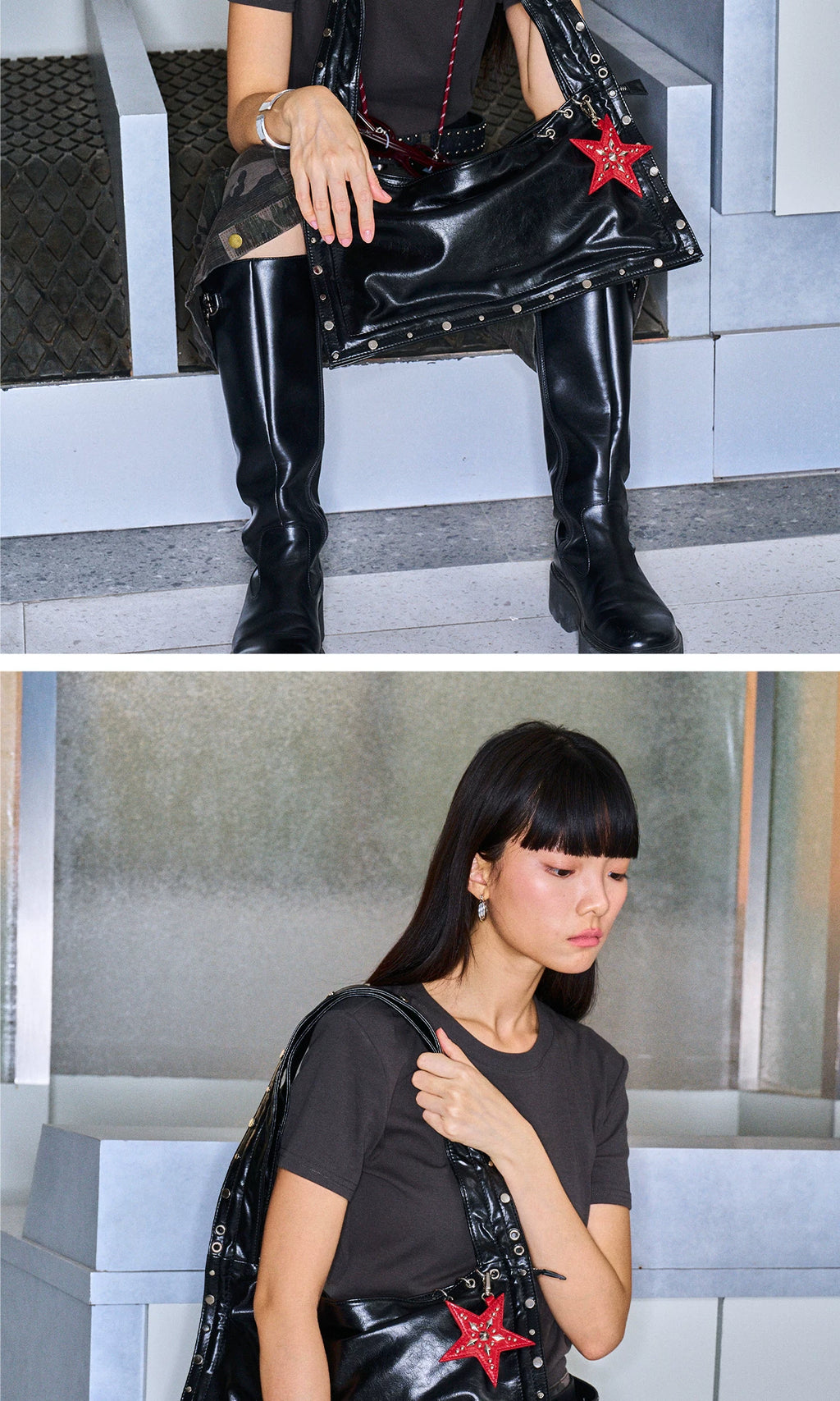 Acynmixx Sweet Cool Underarm Shoulder Bag