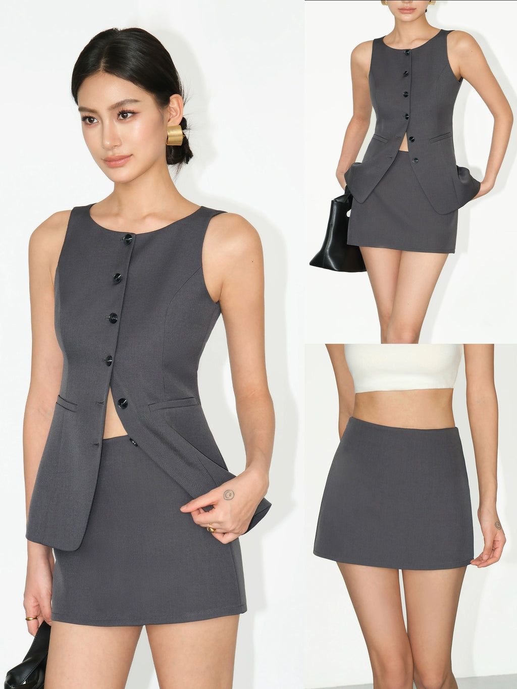 NEVA HU Suit Temperament Commuter Suit