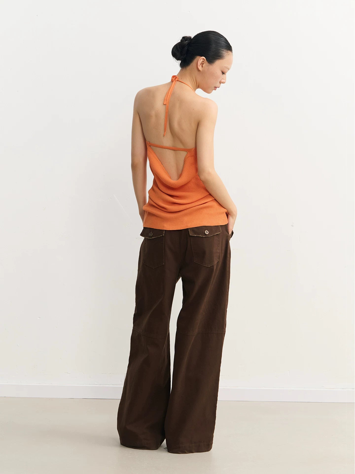 LINY LIBERTY Vintage Tooling Wide Leg Pants