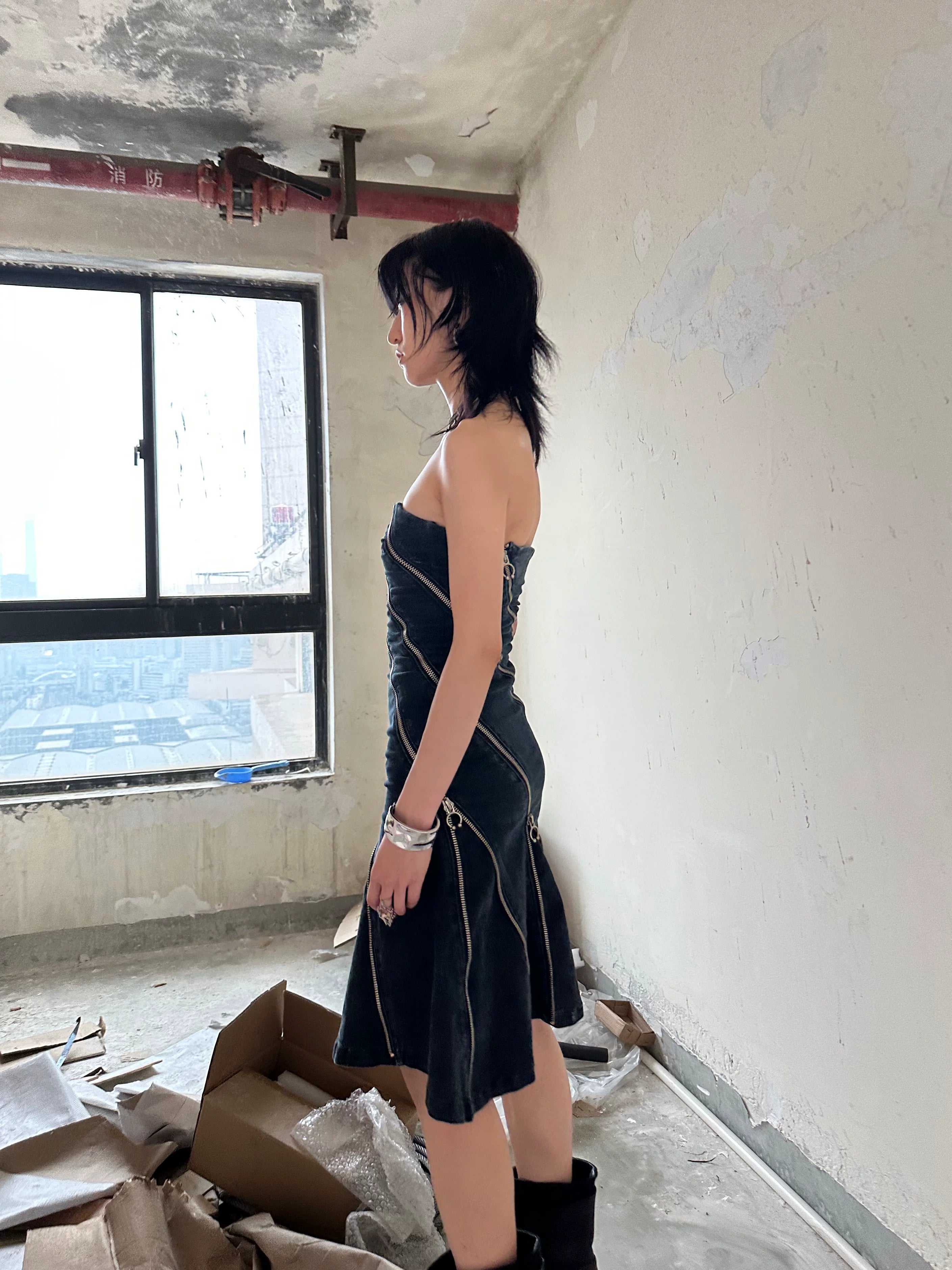 Enteralt High Stretch Comfortable Tube Top Dress