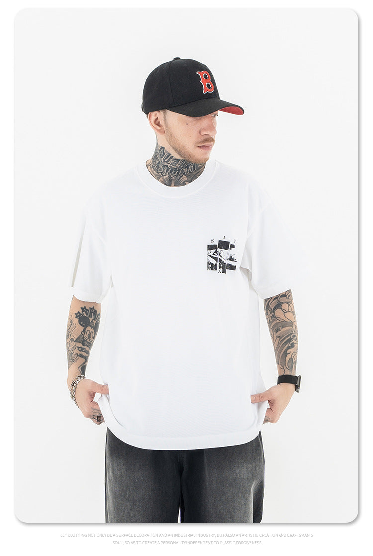 FORGIVNESS Illustration Printing Short Sleeve Tee