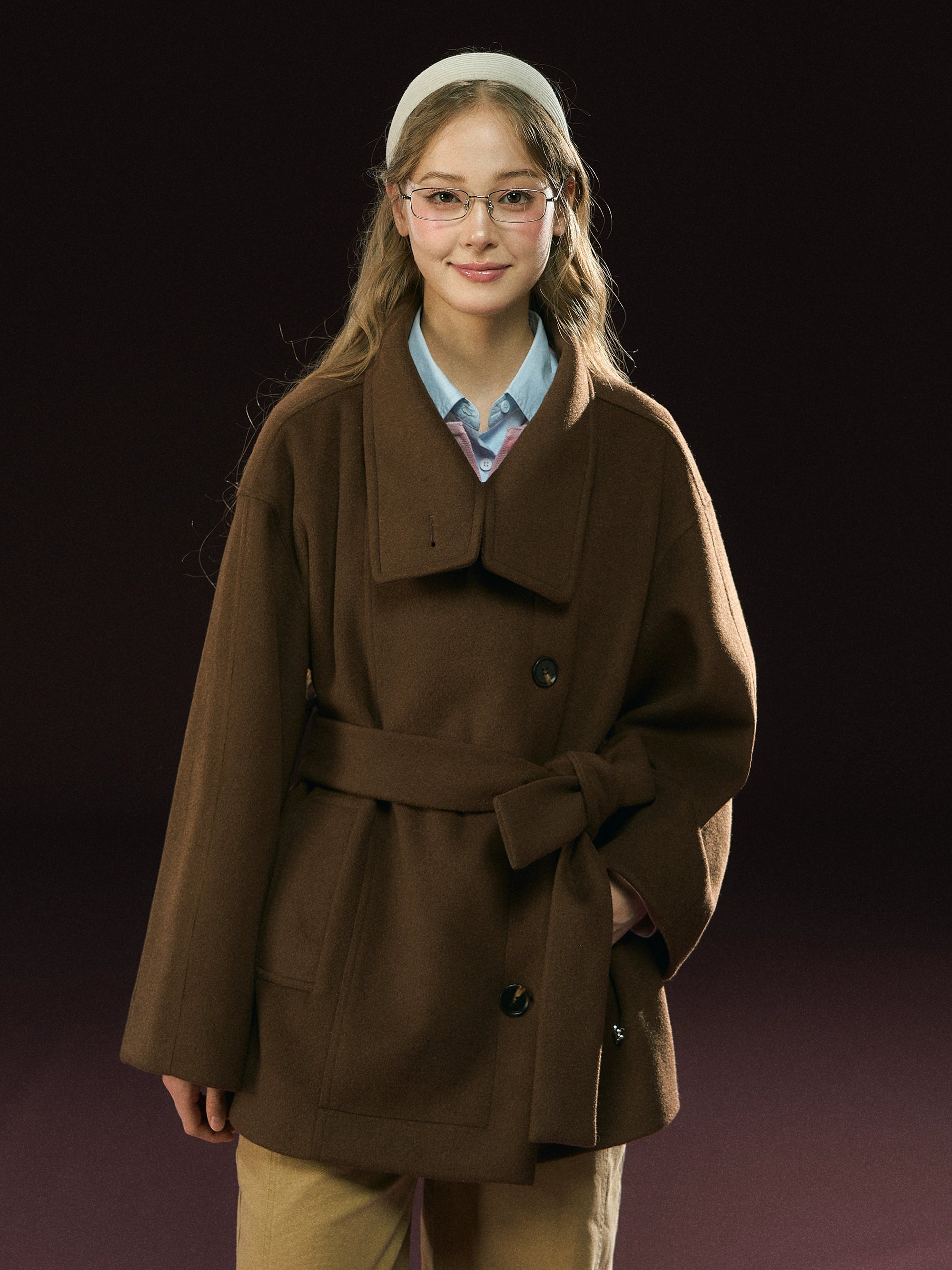 Ariseism Vintage Premium Medium and Long Wool Jacket