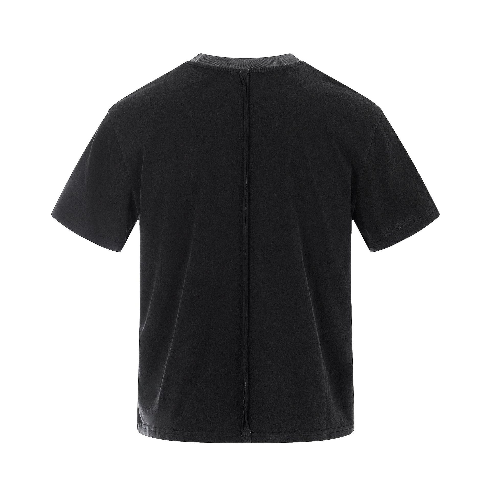 11KN Letter Print Loose Casual Tee