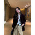 Pusumederetro Corduroy Suit Outwear