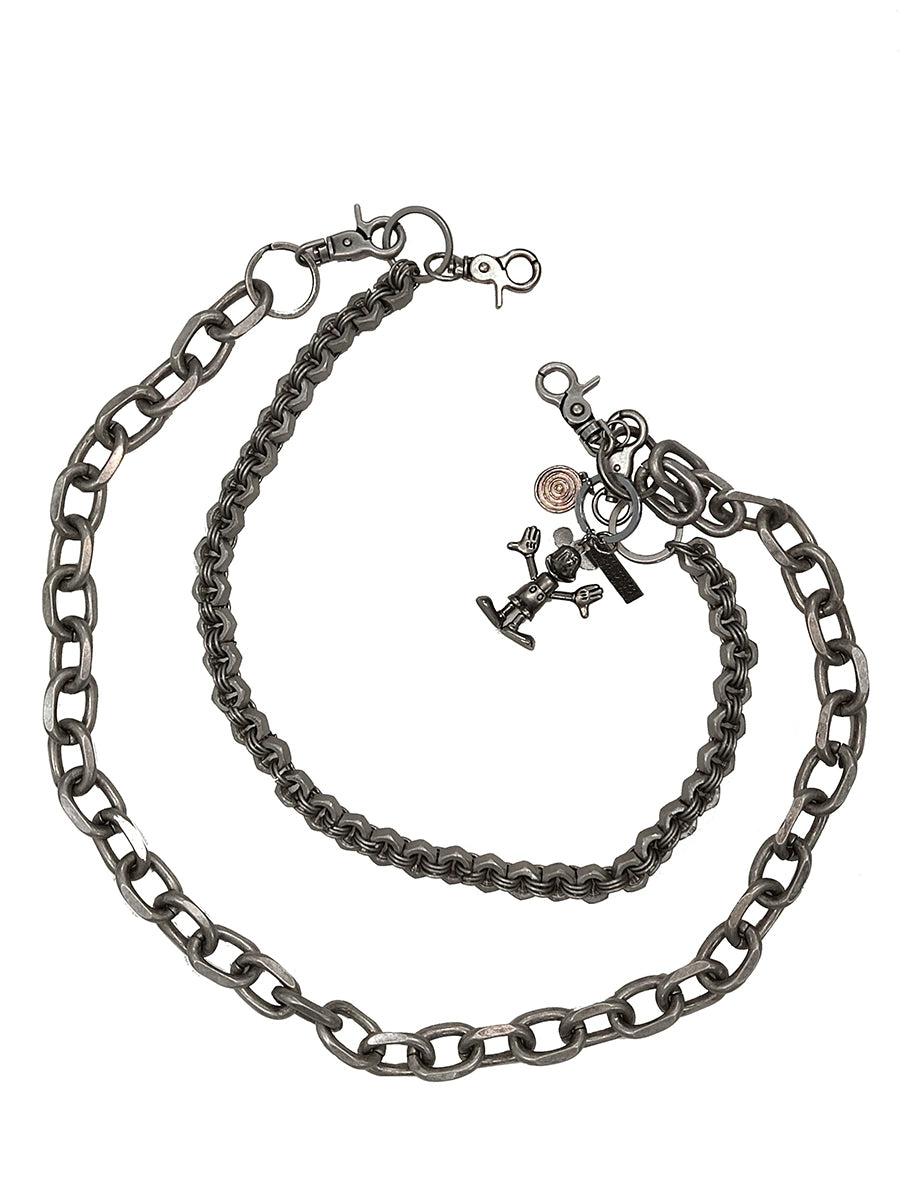 DND4DES Retro Old Spoof Mickey Pendant Trouser Chain