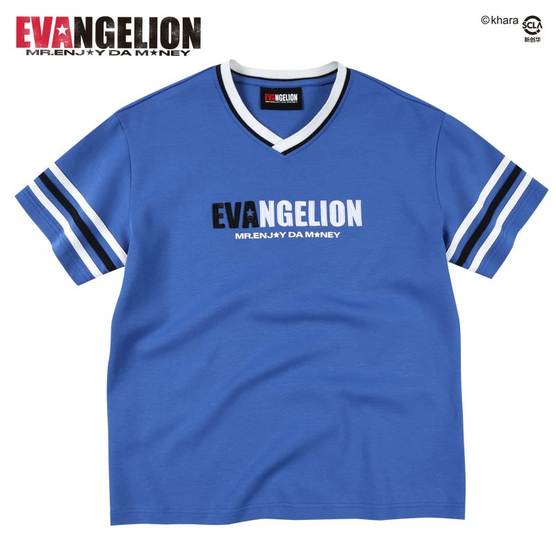 MEDM Embroidery Print Casual Tee