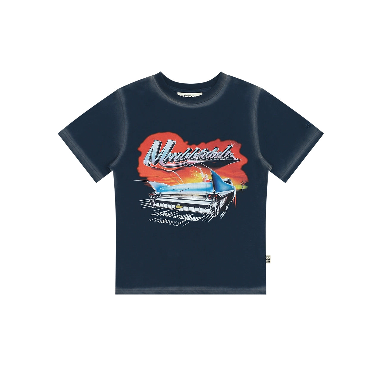 MMBBT Retro Old Printed Round Neck Tee