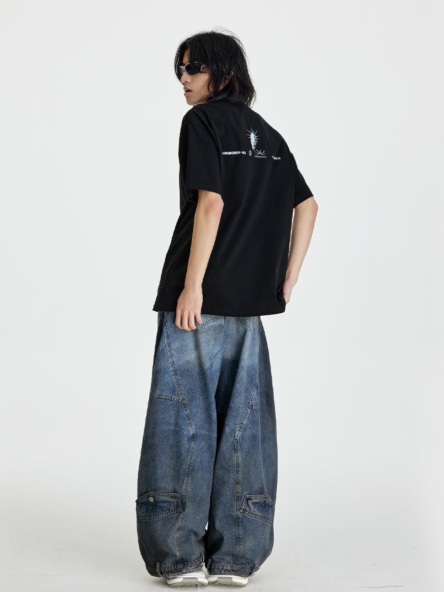 The 76th human NMK niche 260g heavy 100% Cotton Tee