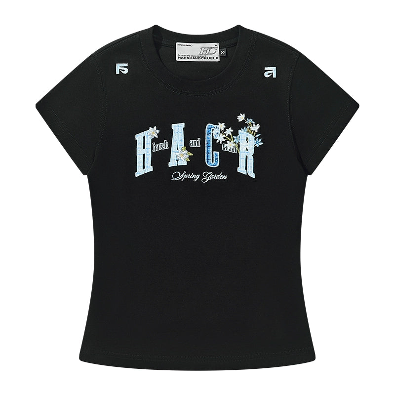 HACR Guava Small Fragrant Sticker Embroidery Tee