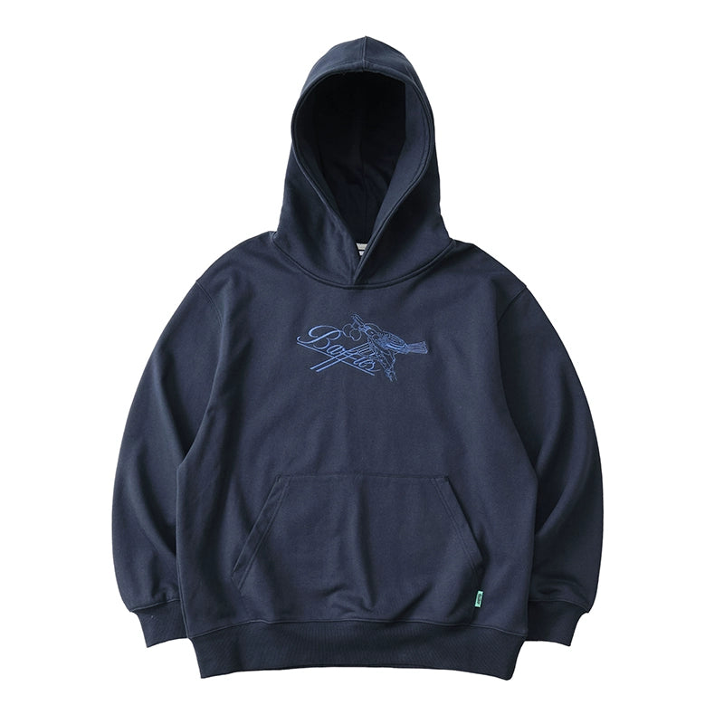 Battles Skylark Embroidered Hooded Sweater