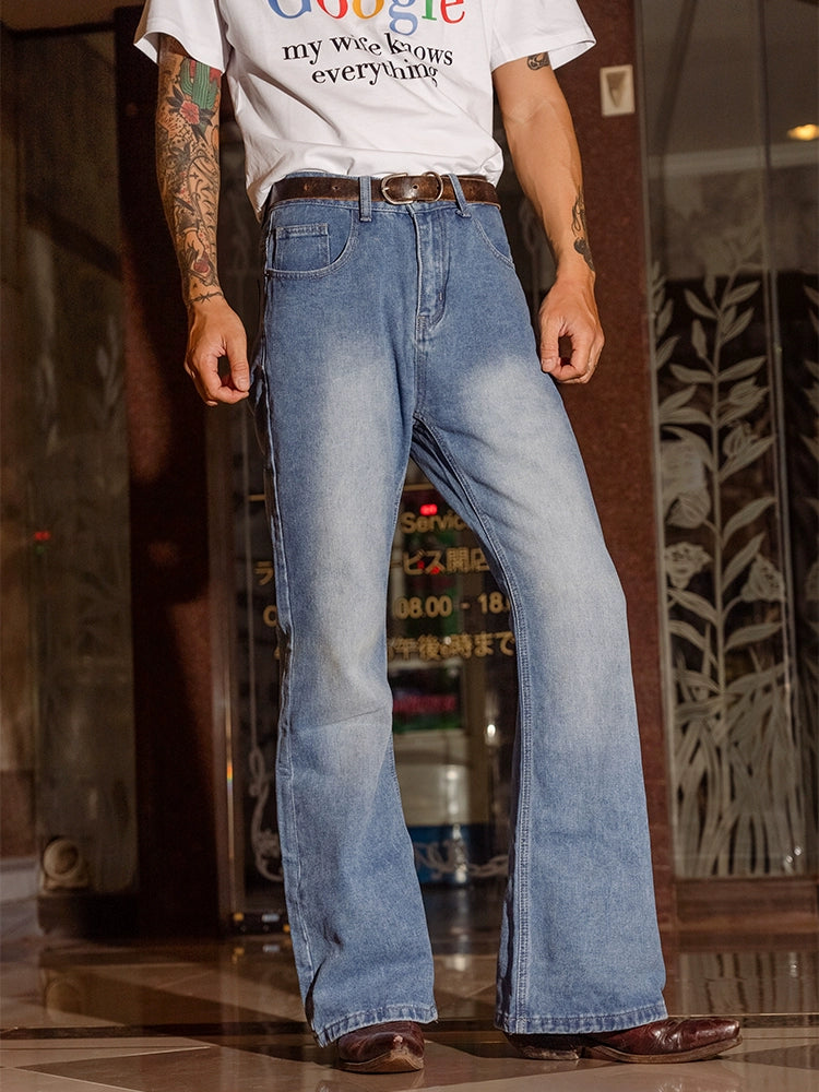 PUBLICRADIO Vintage Denim Flared Pants