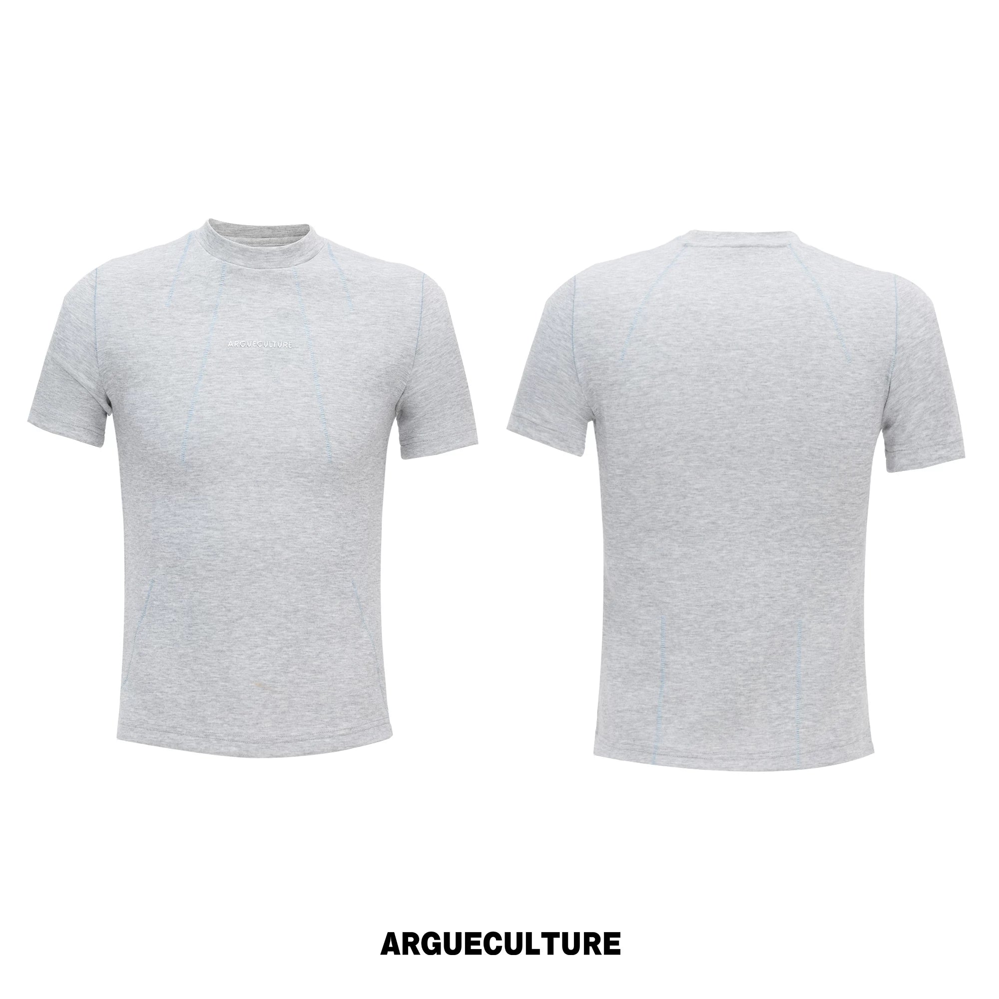 ArguECulturE Front Shoulder Slim Fit Contrasting Tee