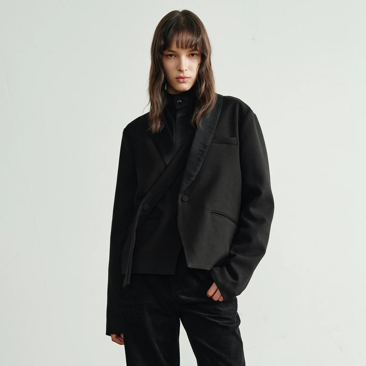 Slight Vogue Shoulder Versatile Suit Jacket