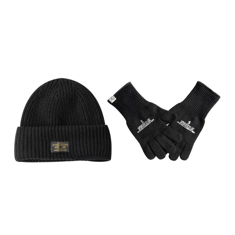 Madden Black Mask Knitted Windproof Hat