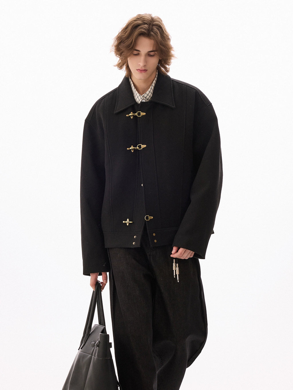 CHOR Premium Plane Buckle Short Jacket