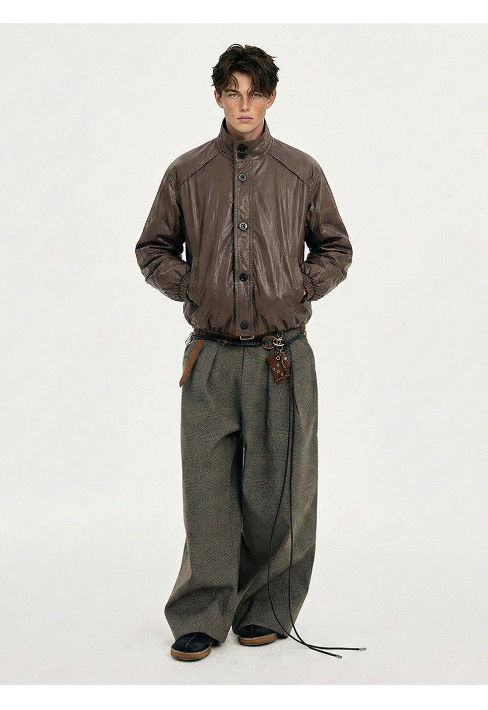 MADEEXTREME Versatile Stand-up Collar Casual Jacket