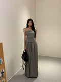 WITHMIN Slim Loose Drape Straight Casual Pants