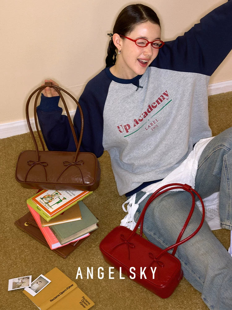 ANGELSKY Vintage Niche Armpit Bag