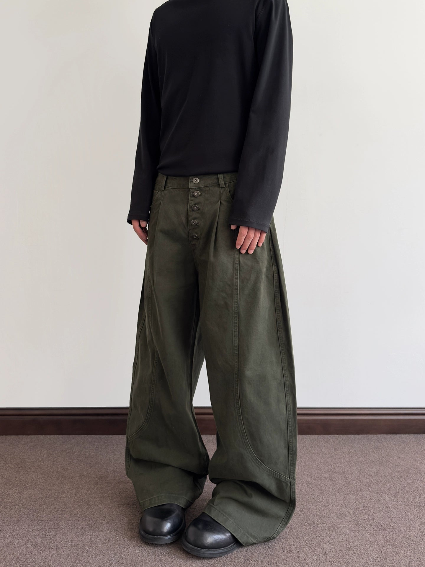 A PUEE Vintage Breasted Scimitar Overalls