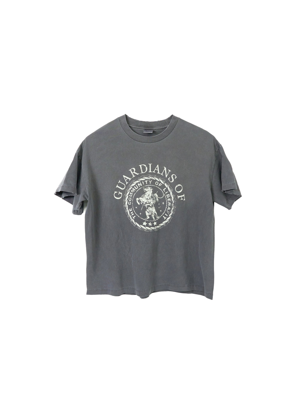 LIBERAFIT Hand Drawn Badge Loose Tee