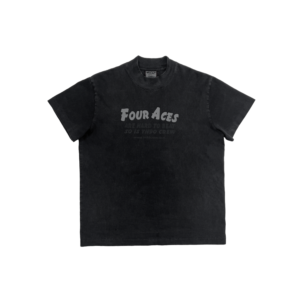 TH90CREW Retro Color Scheme with Semi-turtleneck Tee Inside