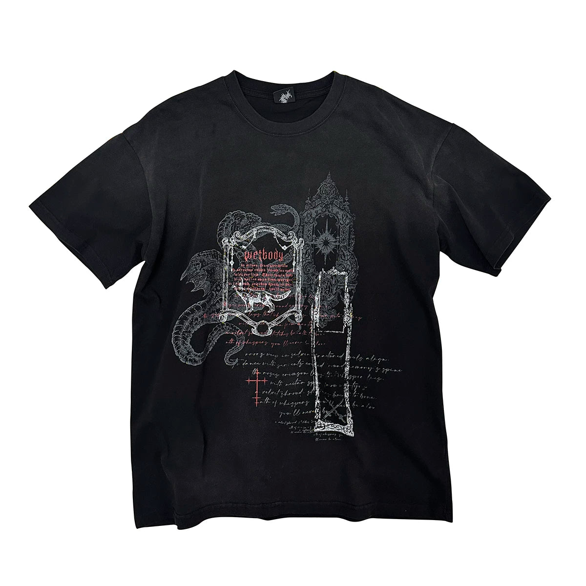 Wetbody Niche Loose Casual Tee