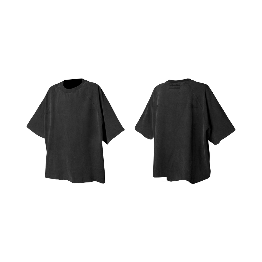 RELABEL Retro Slogan Print Casual Loose Tee