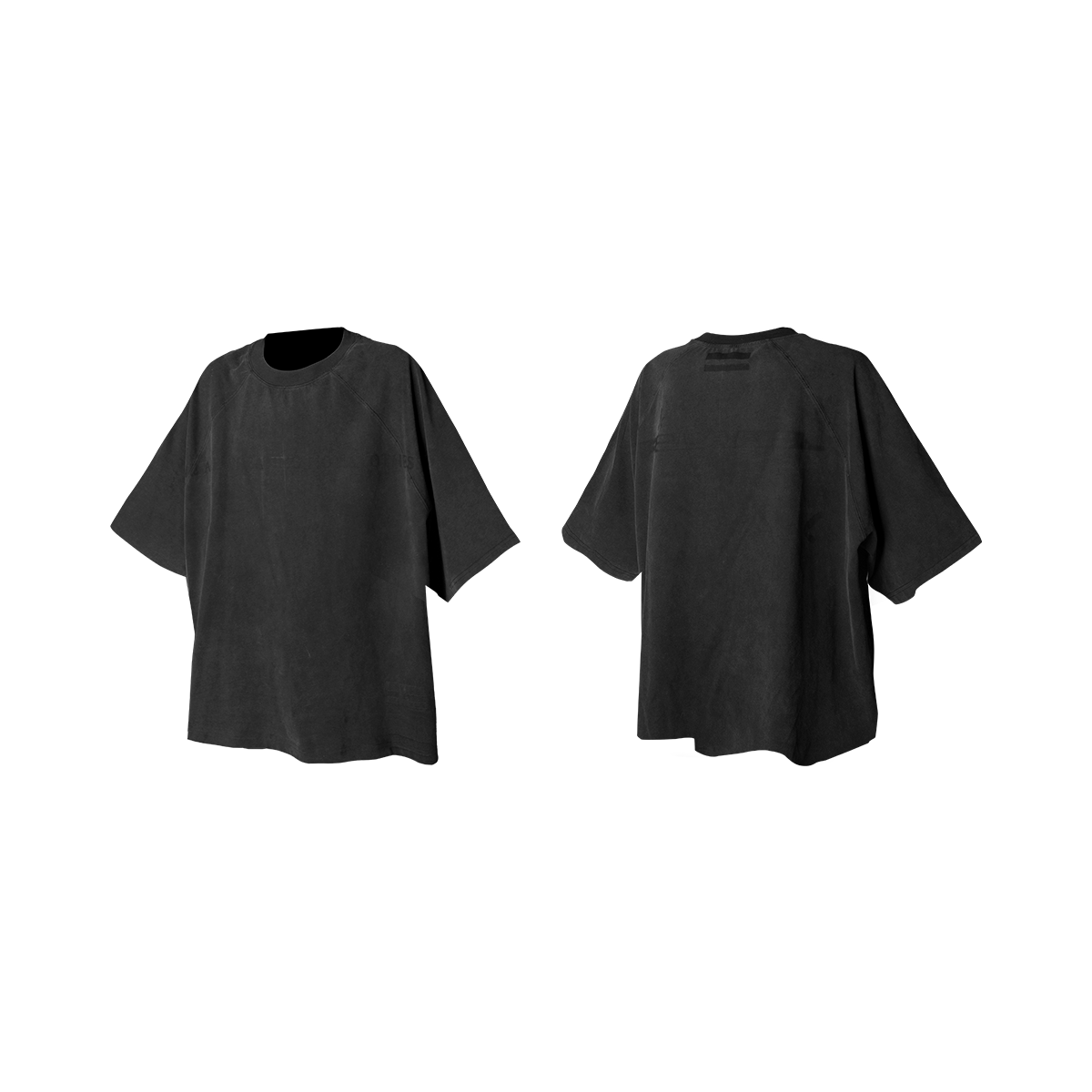 RELABEL Retro Slogan Print Casual Loose Tee