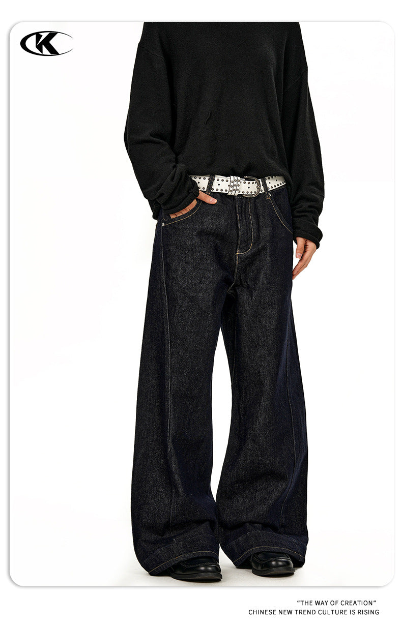 11KN Straight Skinny Simple Jeans