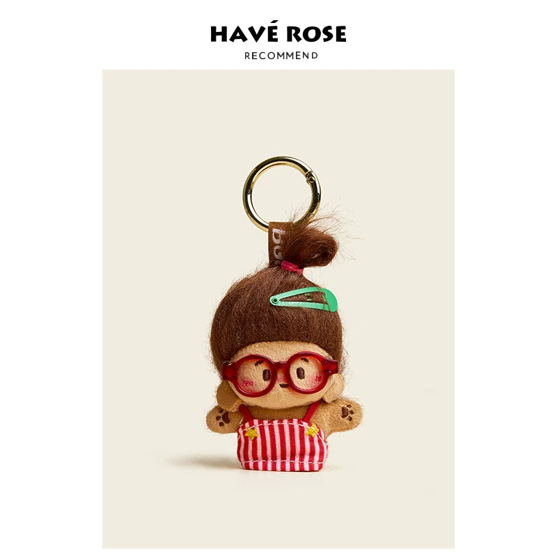 HAVEROSE Cute Doll Pendant